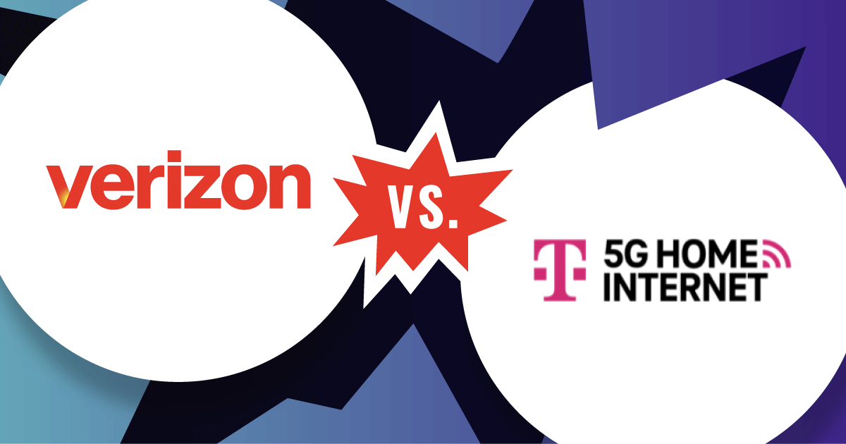 Verizon vs T-Mobile 5G Home Internet