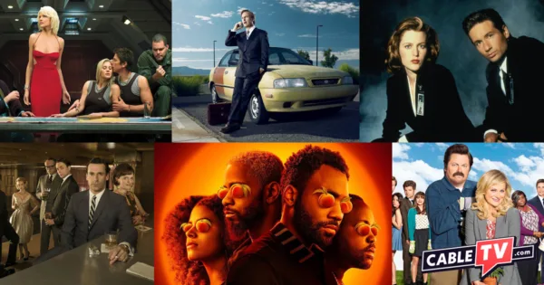 Battlestar Galactica, Better Call Saul, The X-Files, Mad Men, Atlanta, Parks and Recreation